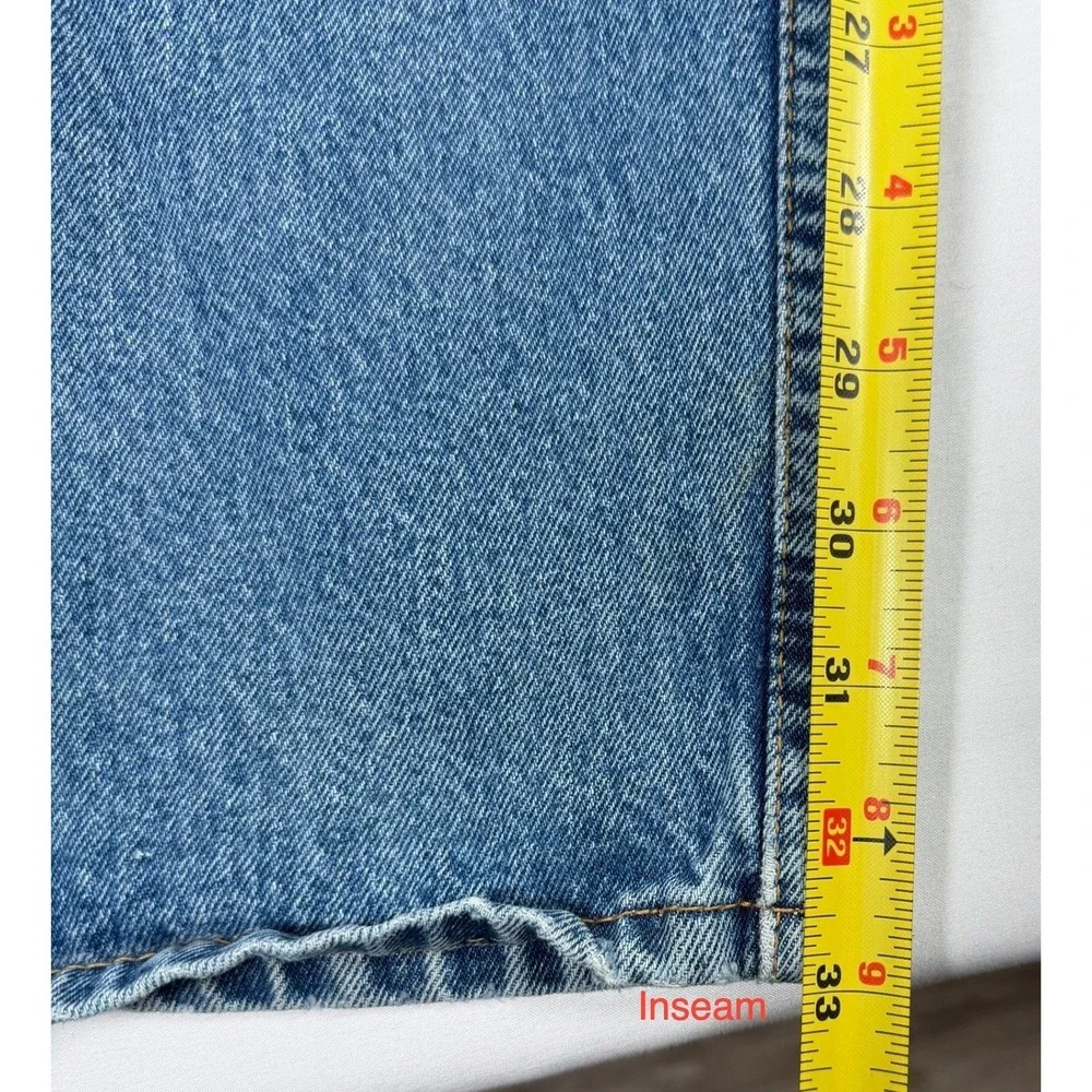 Vintage‎ Levi's 550 Relaxed Fit Jeans Mens 32x34 Light Wash Denim